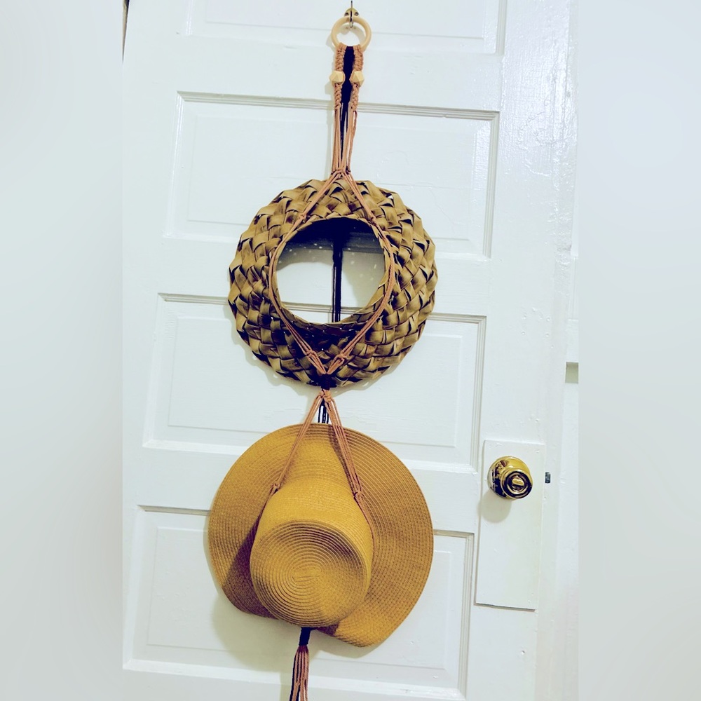Macrame Hat Hanger